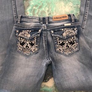Platinum plush jeans